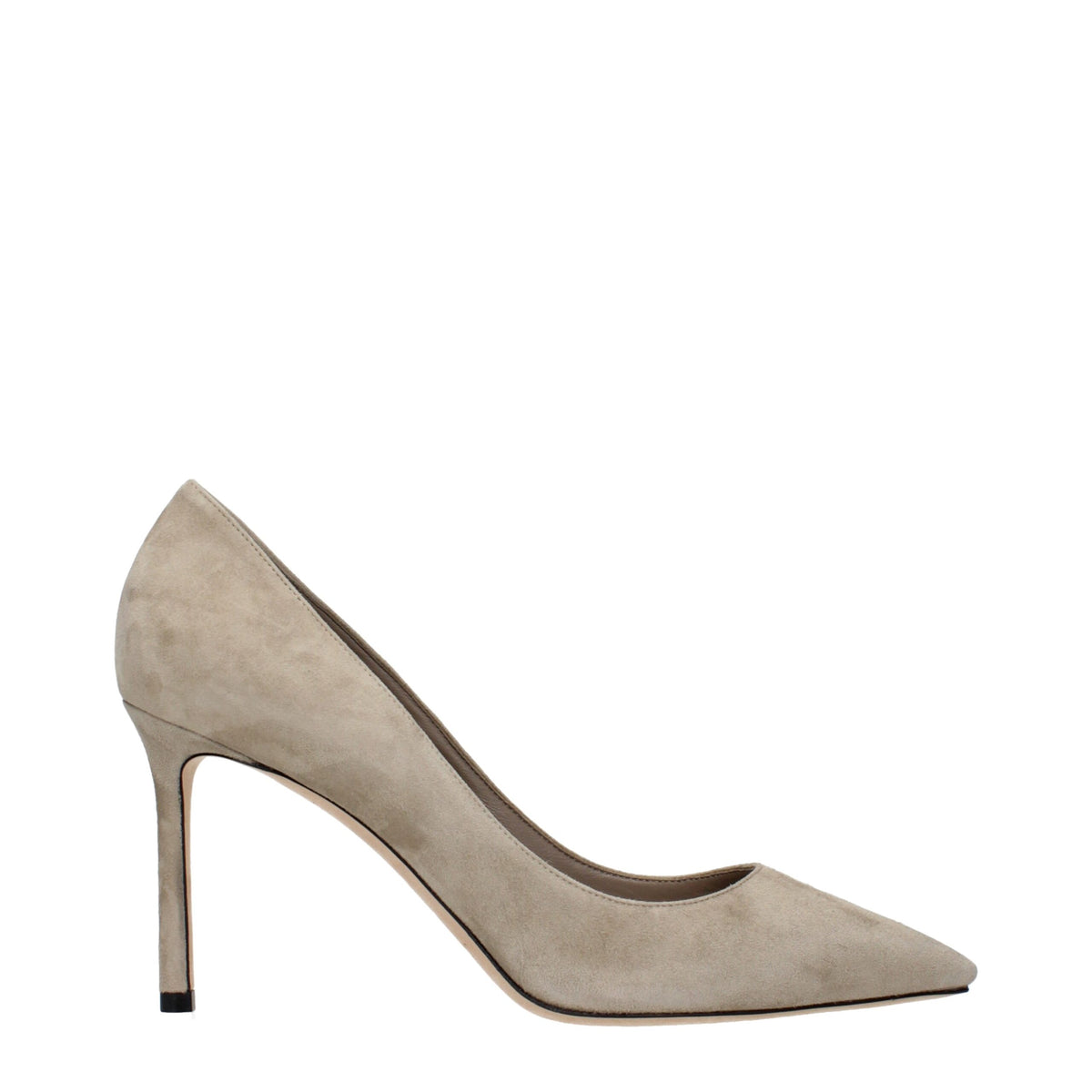 Escarpins Jimmy Choo en cuir gris à talons hauts