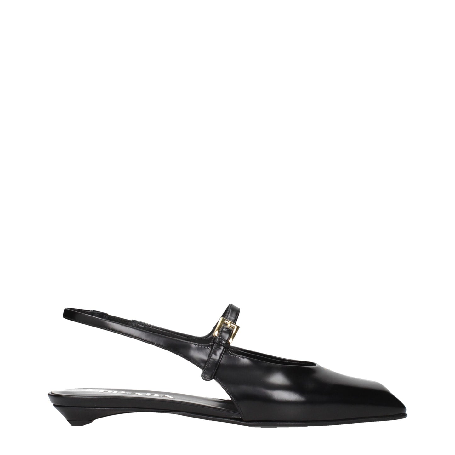 Sandali Prada in pelle nera