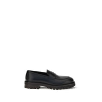 Mocassini slip-on Bos Taurus in pelle di vitello nera Ferragamo