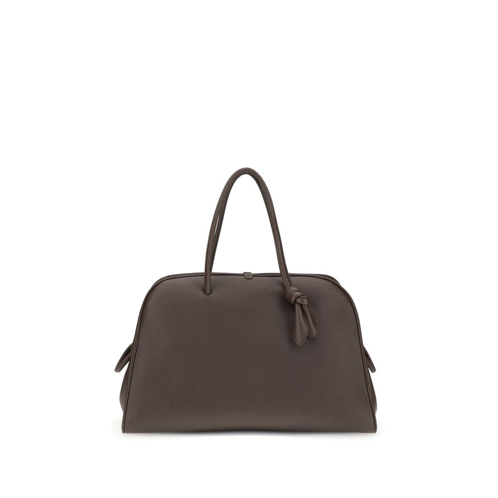 Sac à main Jacquemus en cuir de veau marron