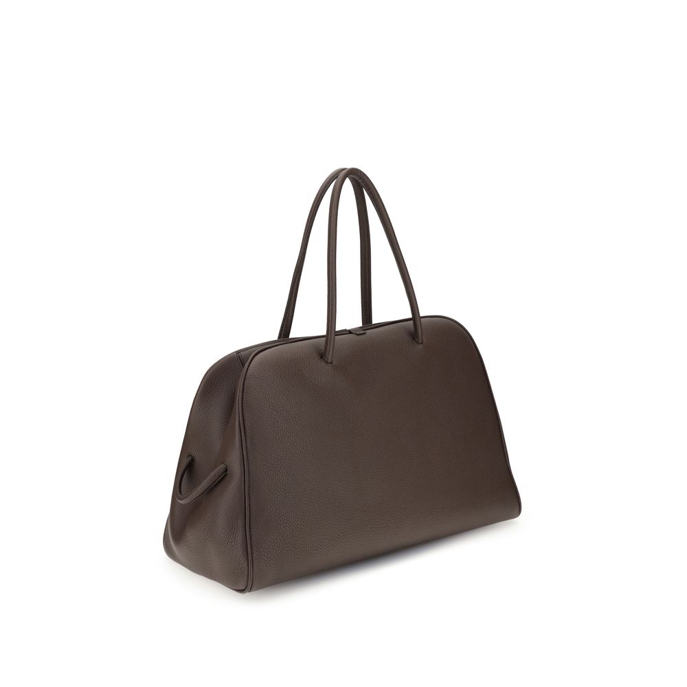 Sac à main Jacquemus en cuir de veau marron