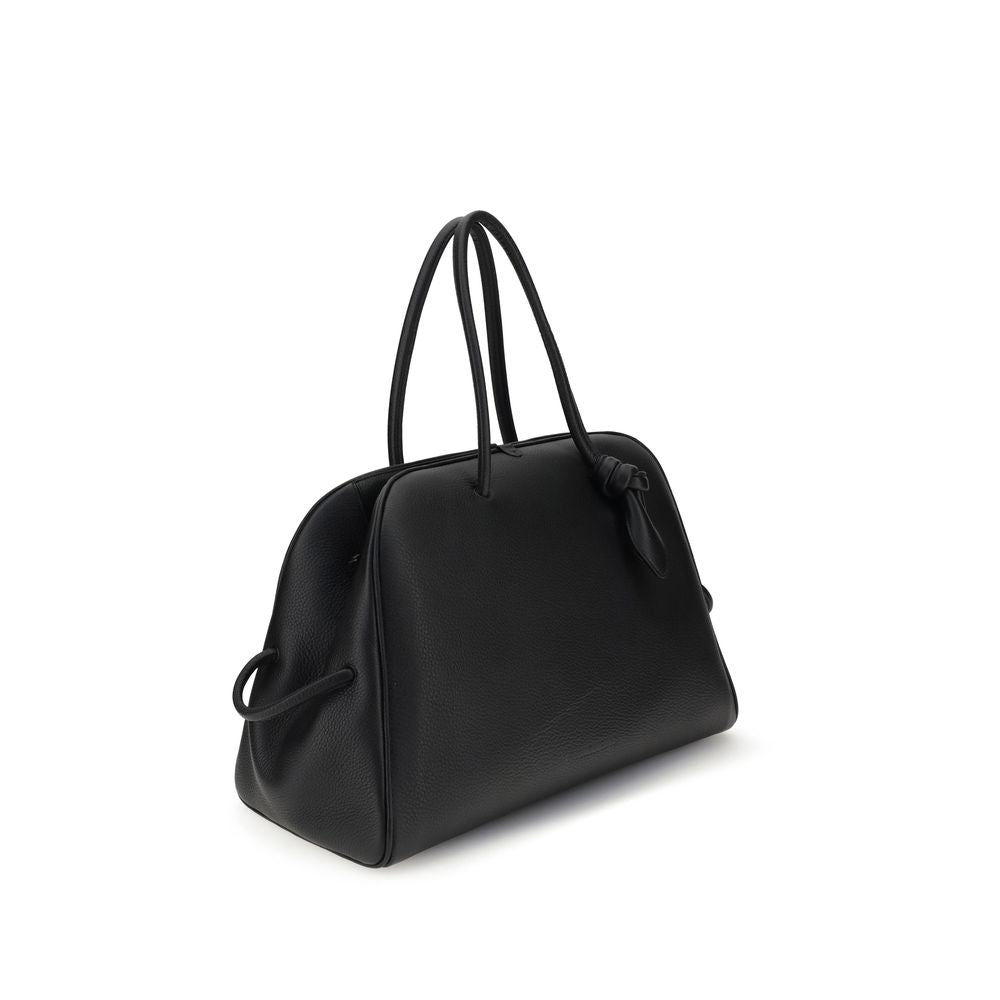 Borsa Jacquemus in pelle di vitello nera Bos Taurus