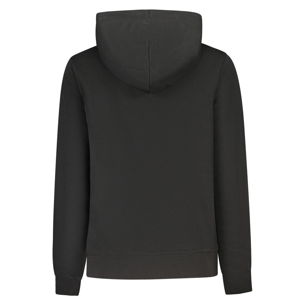 Felpa con cappuccio da donna Tommy Hilfiger in cotone nero