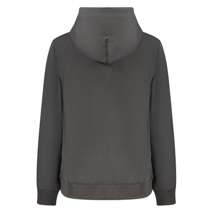 Felpa con cappuccio da donna Tommy Hilfiger in cotone nero