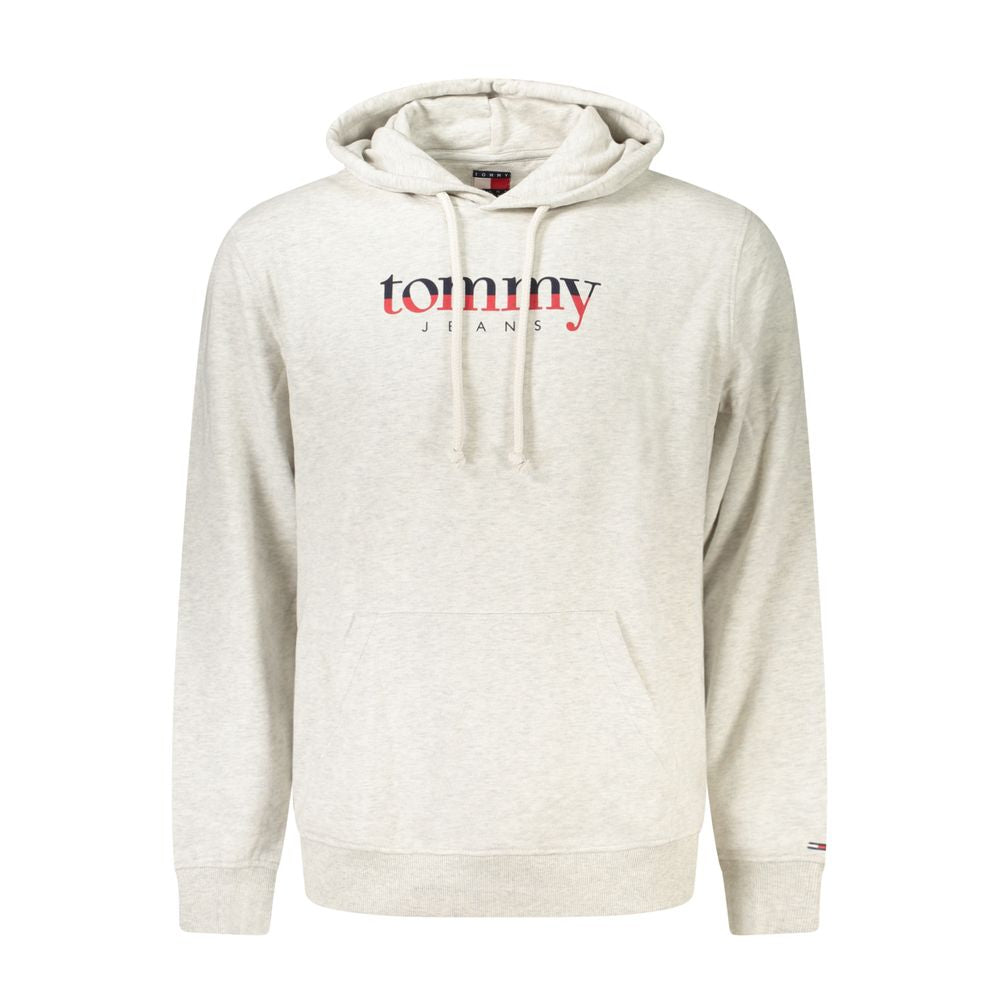 Sweat à capuche Tommy Hilfiger en coton gris pour homme