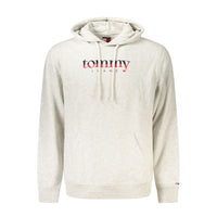 Sweat à capuche Tommy Hilfiger en coton gris pour homme