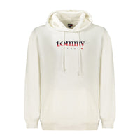 Felpa da uomo in cotone bianco Tommy Hilfiger