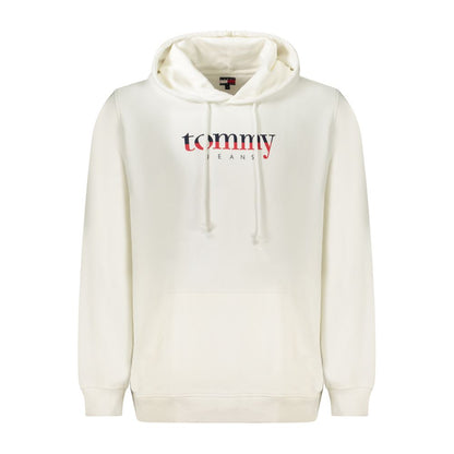 Felpa da uomo in cotone bianco Tommy Hilfiger