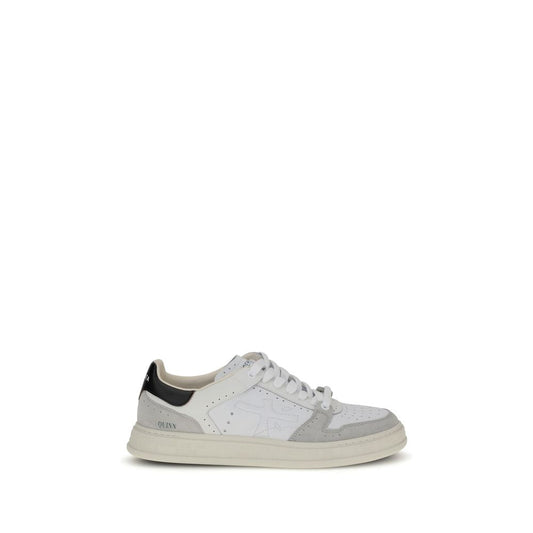 Sneakers basse Premiata Bos Taurus in pelle di vitello bianca