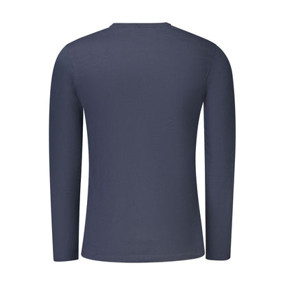 T-shirt Hugo Boss in cotone blu