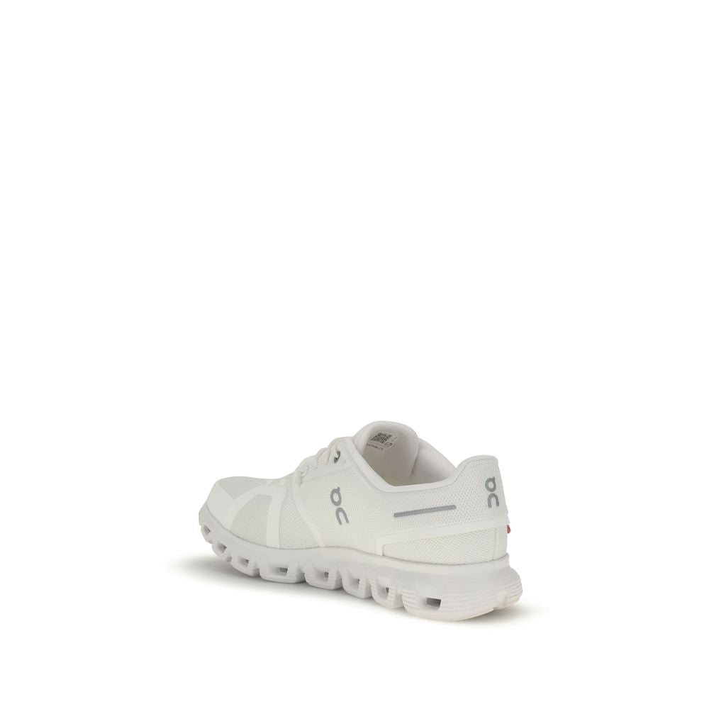 Sneakers sportive in poliestere riciclato bianco ON