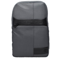Borsa a tracolla Piquadro in tessuto grigio