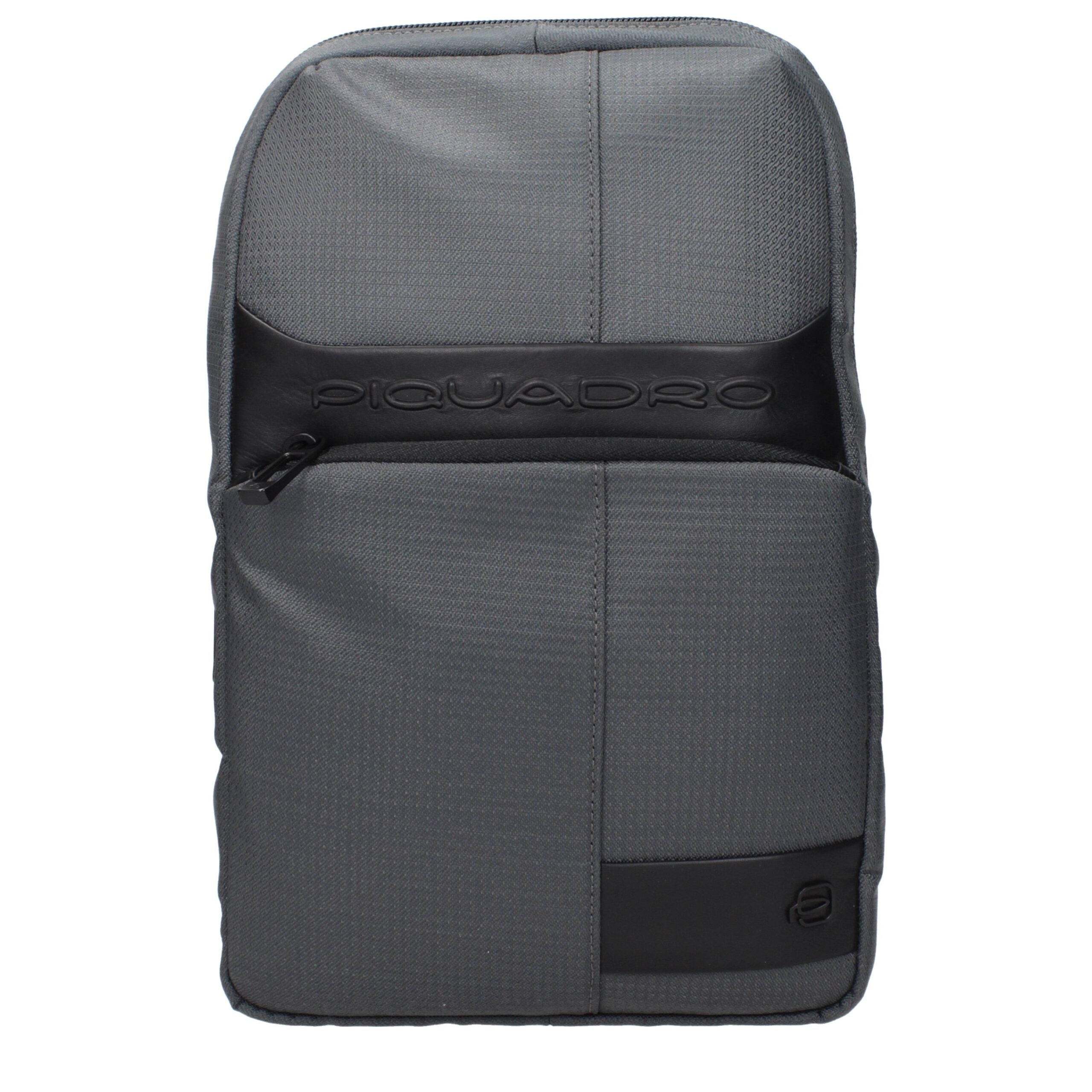 Sac bandoulière en tissu gris Piquadro