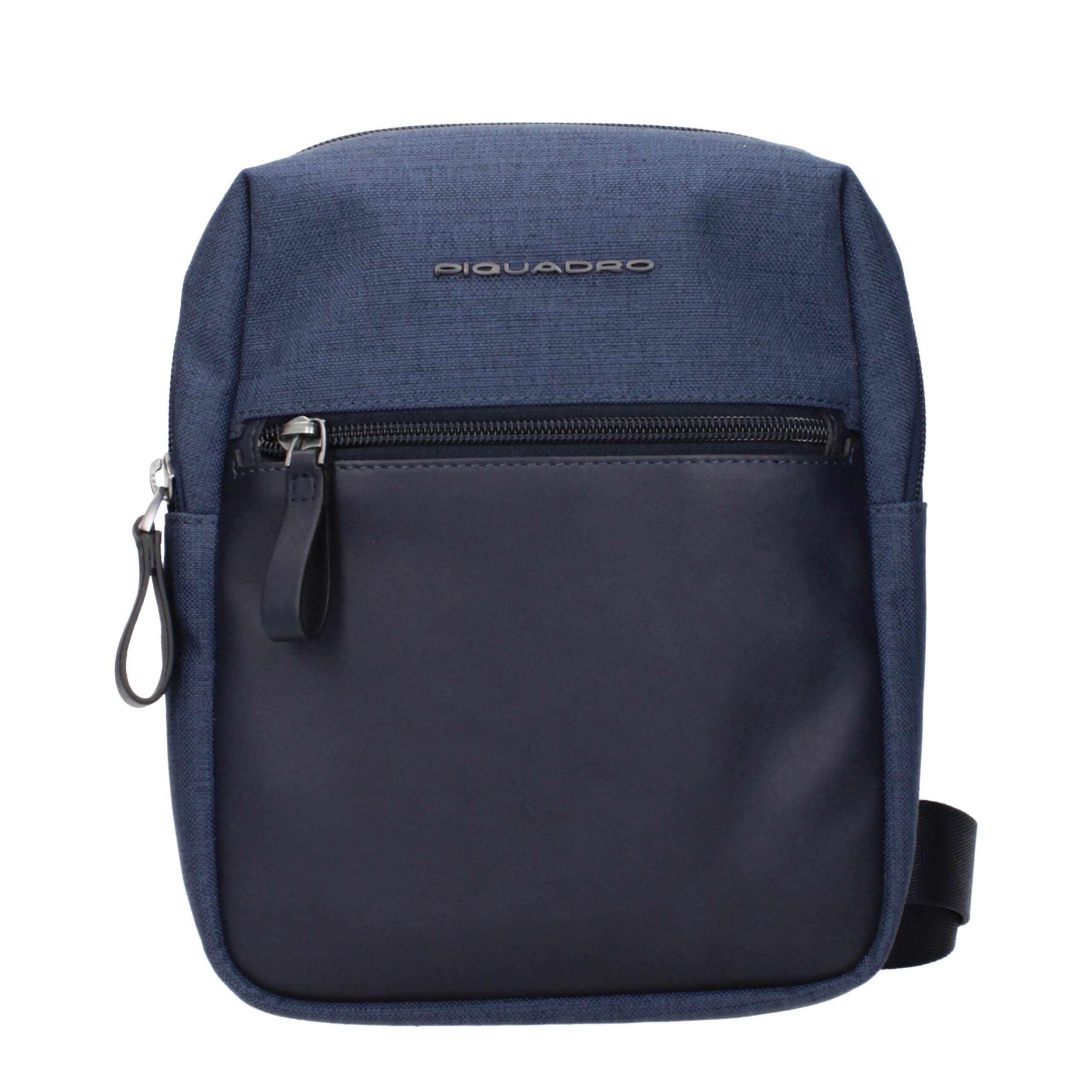 Sac bandoulière en tissu bleu Piquadro