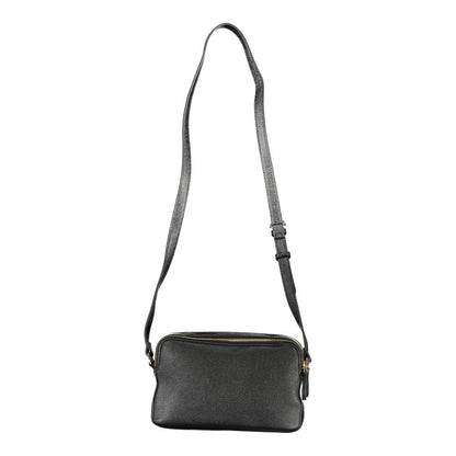 Borsa da donna in poliuretano nero Twinset
