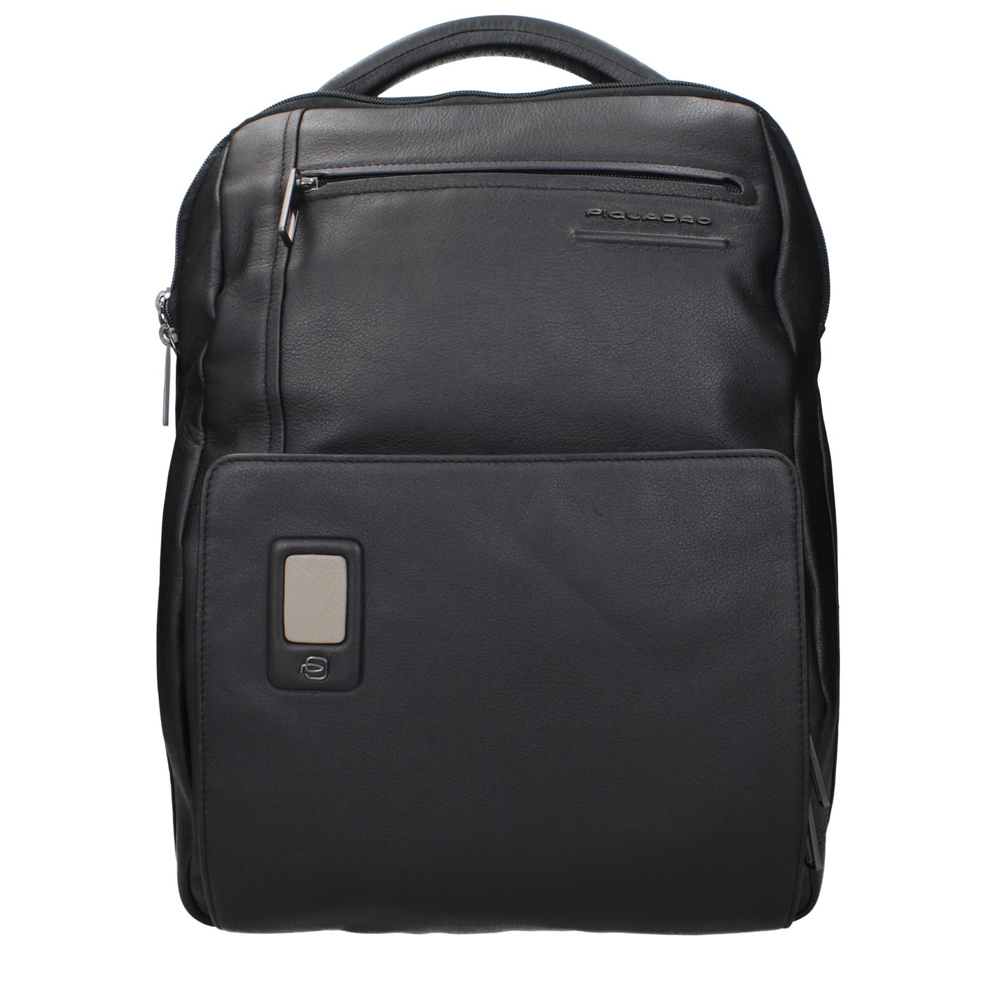 Zaino in pelle nera Piquadro