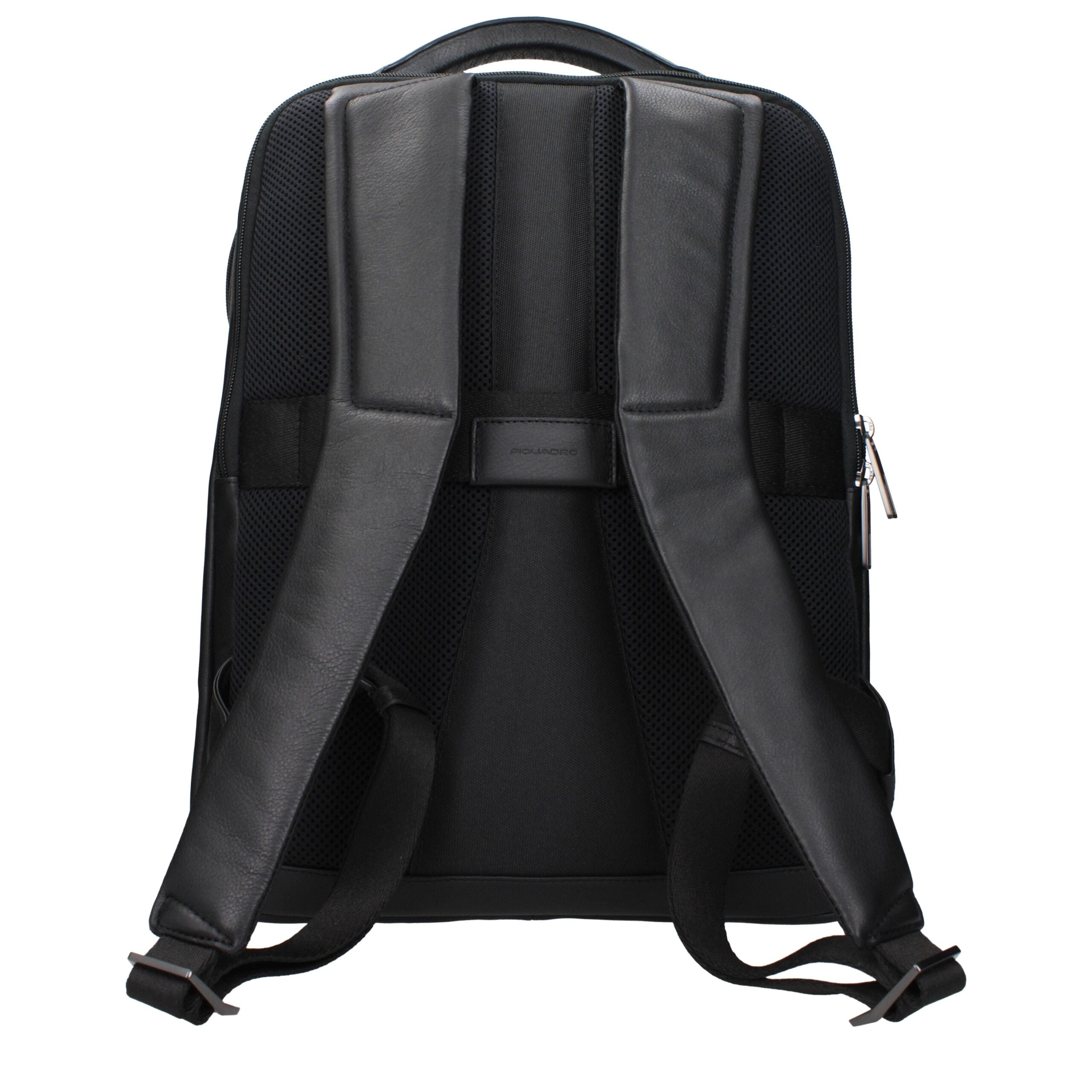 Sac à dos en cuir noir Piquadro