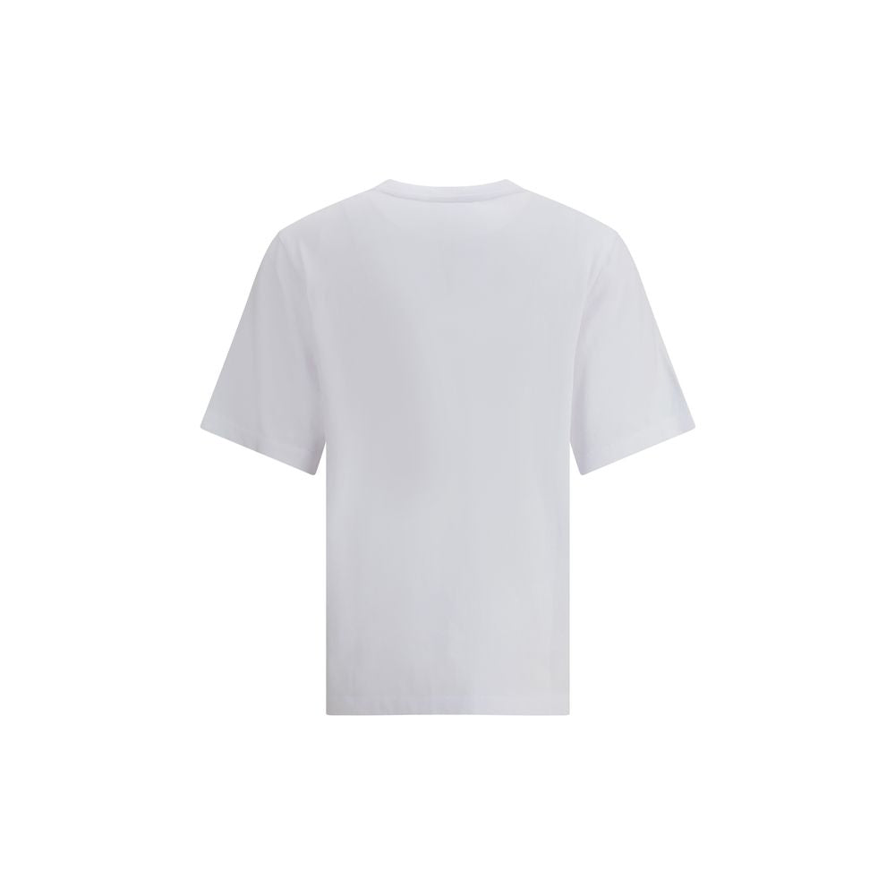 T-shirt en coton blanc Maison Kitsuné