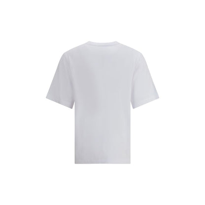 T-shirt en coton blanc Maison Kitsuné