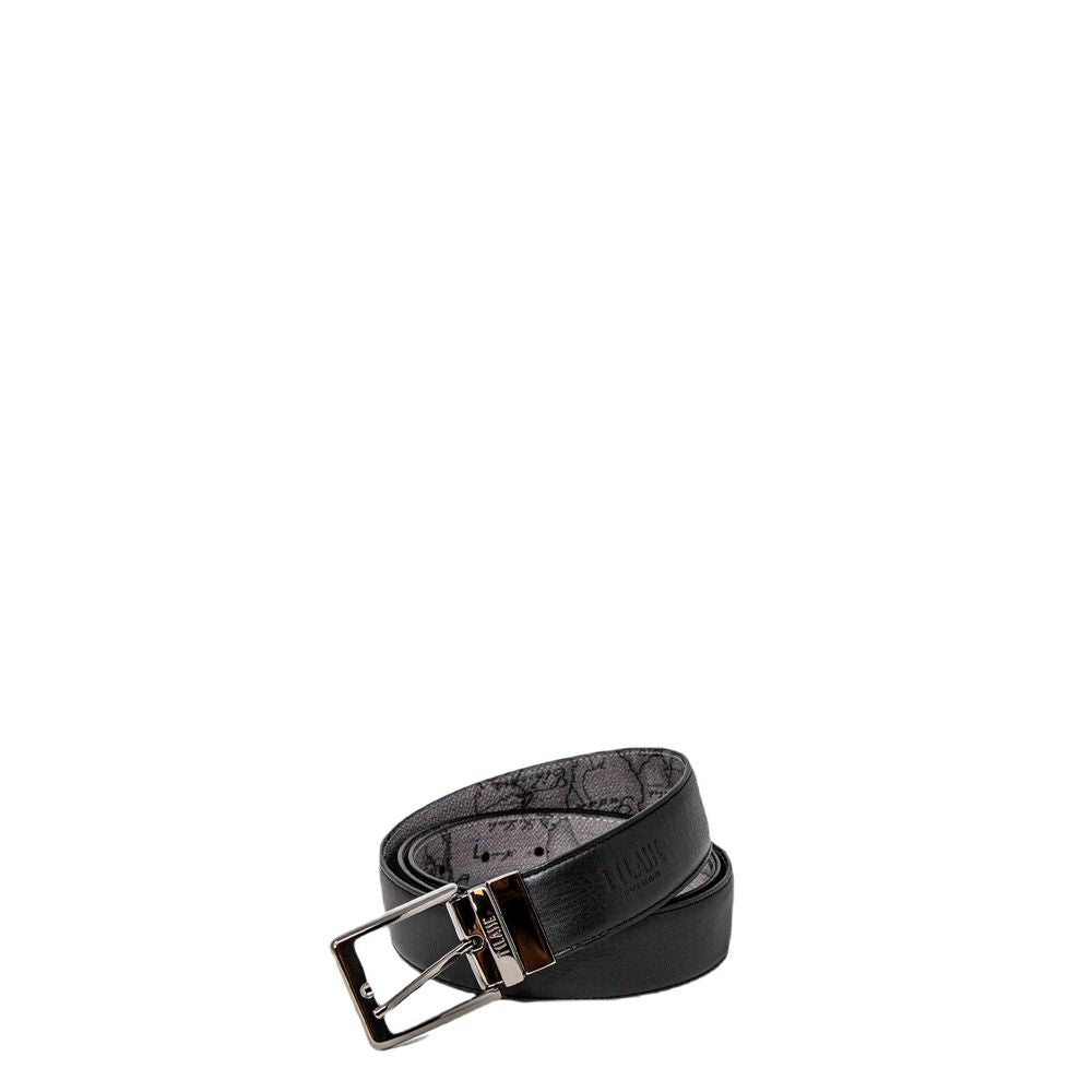 Alviero Martini Prima Classe Ceinture régulière en cuir noir