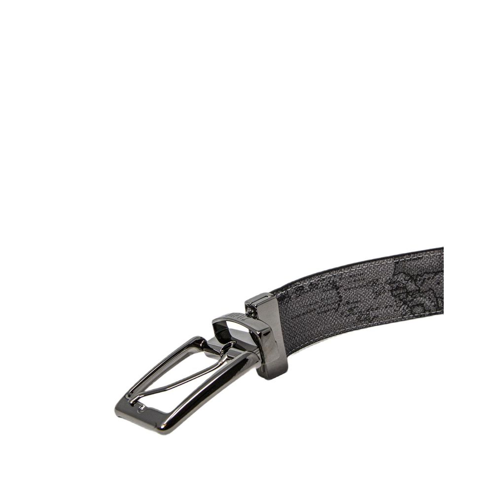Alviero Martini Prima Classe Ceinture régulière en cuir noir