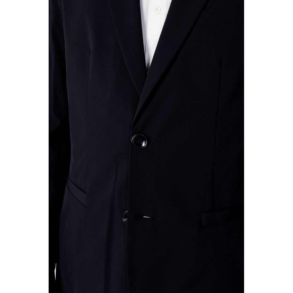 Blazer in cotone blu Armani Exchange
