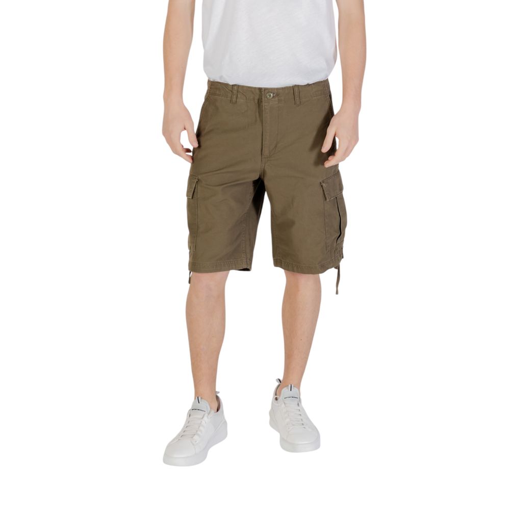 Bermuda in cotone verde Jack Jones