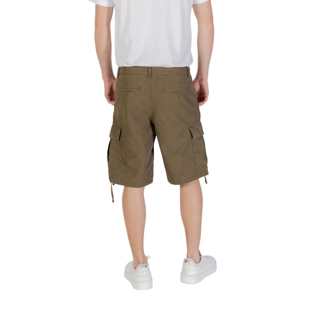 Bermuda in cotone verde Jack Jones