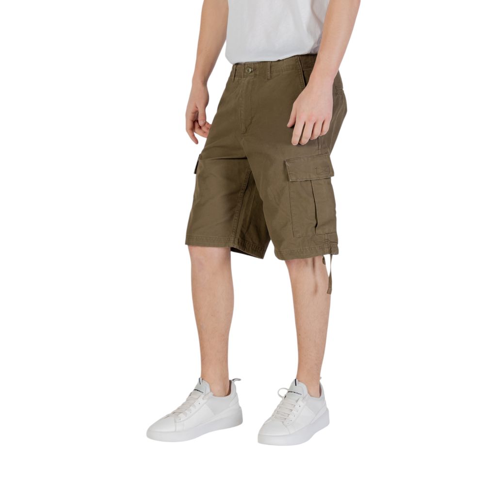 Bermuda in cotone verde Jack Jones
