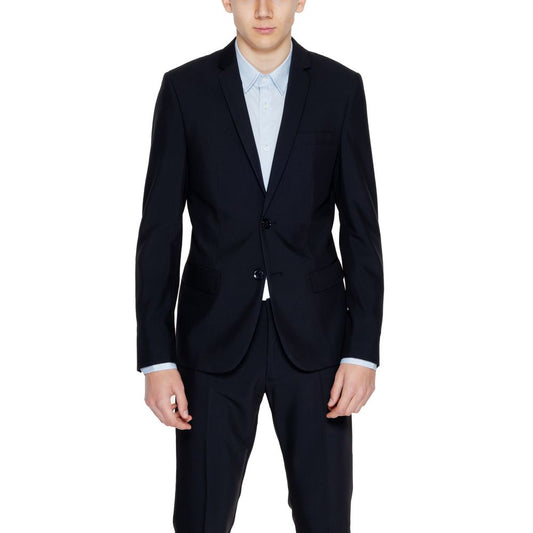 Blazer in poliestere nero Antony Morato