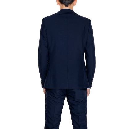Blazer in poliestere blu Antony Morato