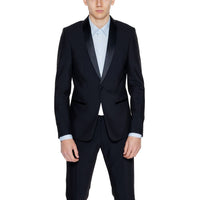 Blazer in poliestere nero Antony Morato