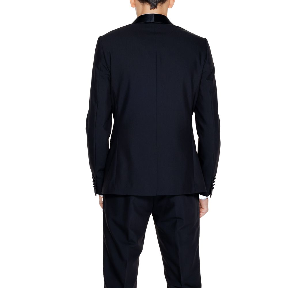 Blazer in poliestere nero Antony Morato