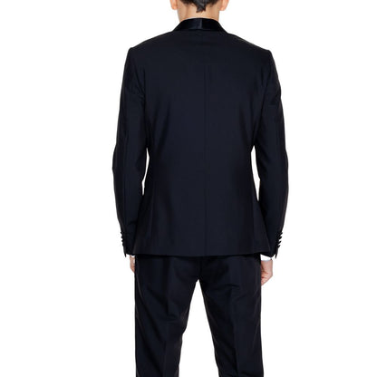 Blazer in poliestere nero Antony Morato