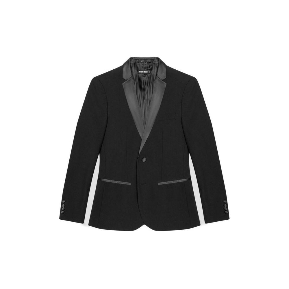 Blazer in poliestere nero Antony Morato