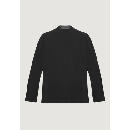 Blazer in poliestere nero Antony Morato