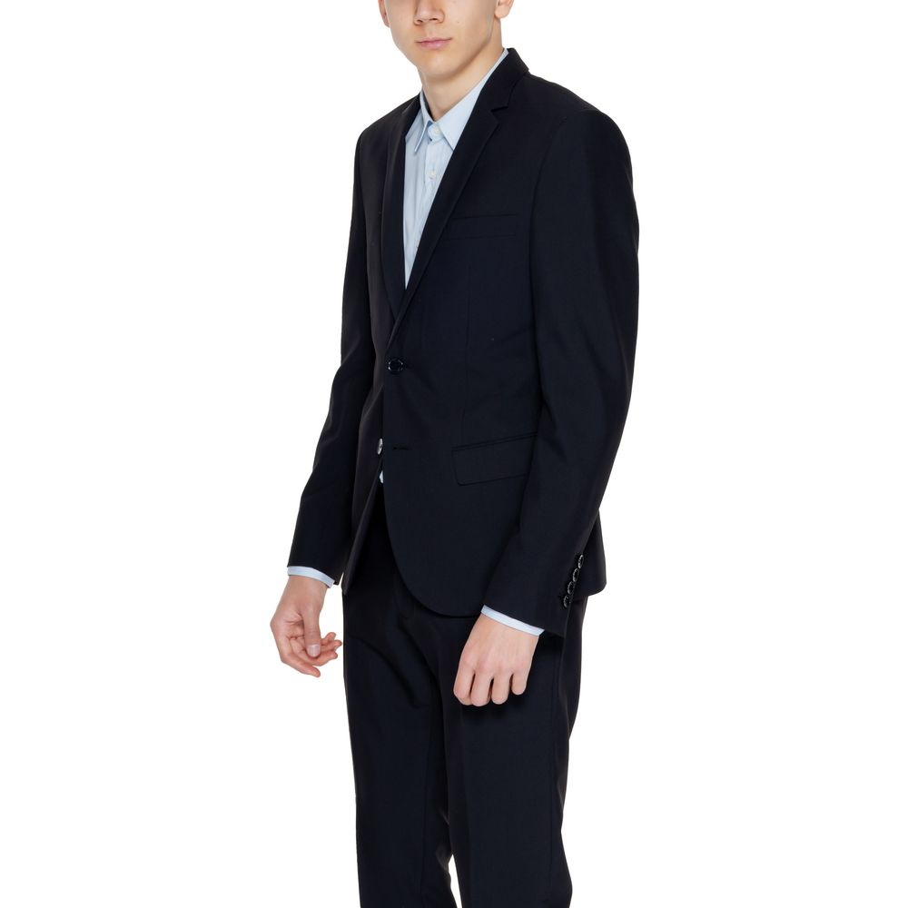 Blazer in poliestere nero Antony Morato