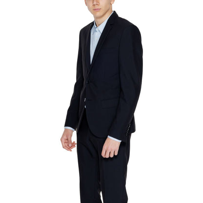 Blazer in poliestere nero Antony Morato