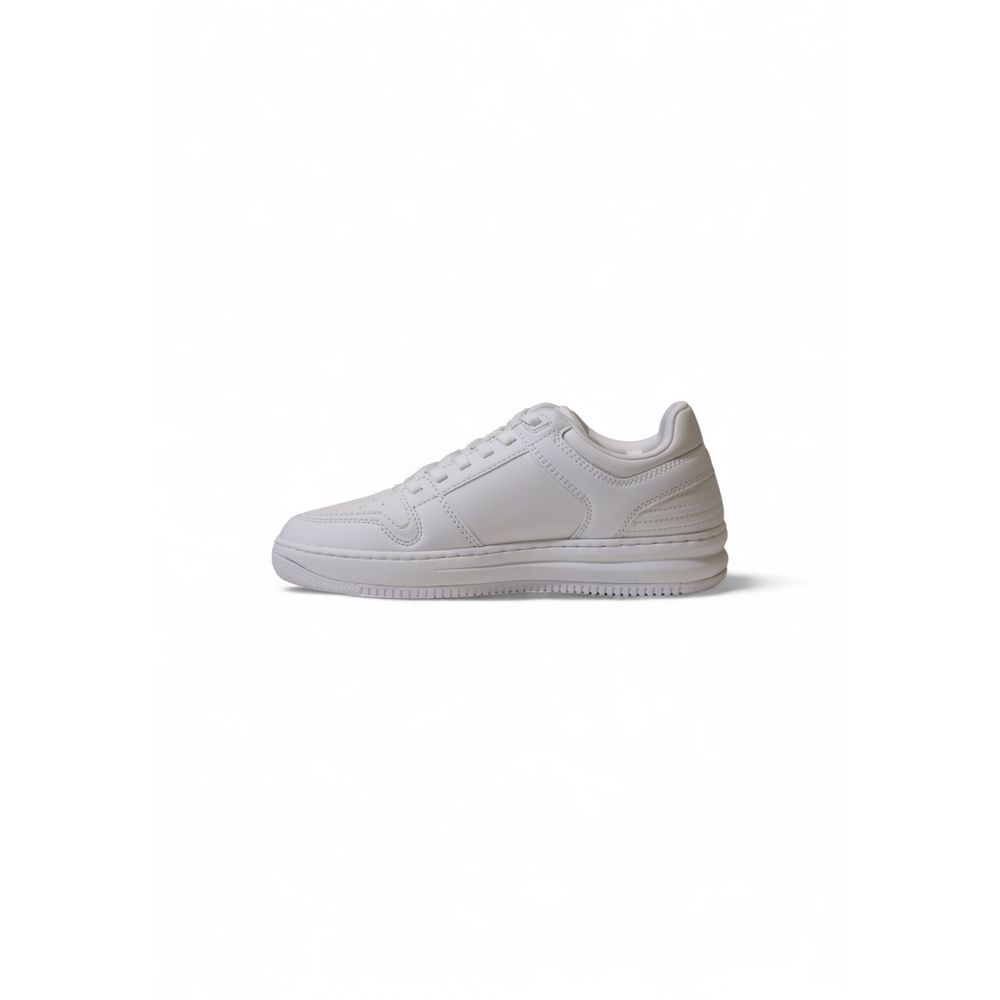 Baskets de sport EA7 Emporio Armani blanches en polyester