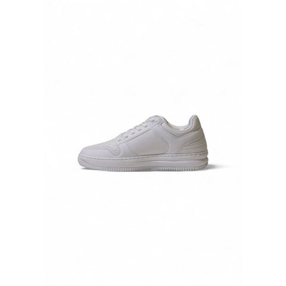 EA7 Emporio Armani Sneakers sportive in poliestere bianco