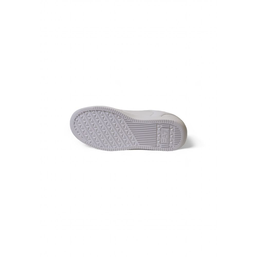 Baskets de sport EA7 Emporio Armani blanches en polyester