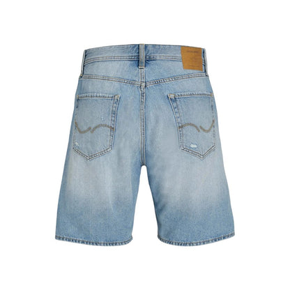 Bermuda Jack Jones in cotone azzurro
