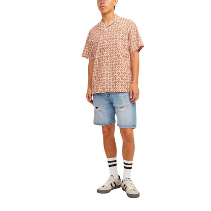 Bermuda Jack Jones in cotone azzurro