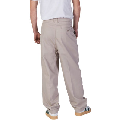 Pantaloni casual in poliestere riciclato beige Calvin Klein Jeans