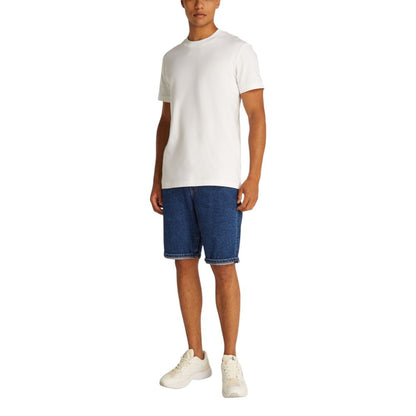Calvin Klein Jeans Bermuda in cotone blu
