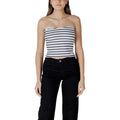 Top bianco in cotone riciclato Calvin Klein Jeans