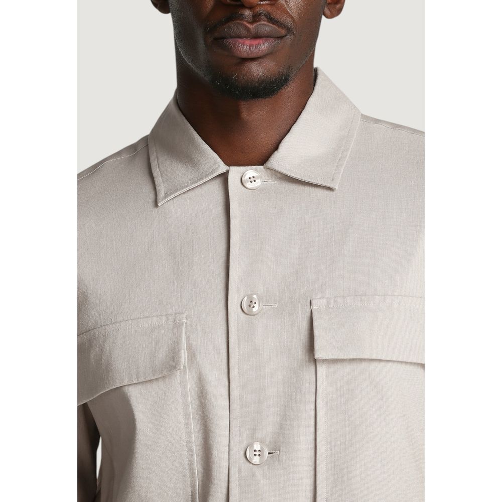 Cappotto beige in lyocell Calvin Klein