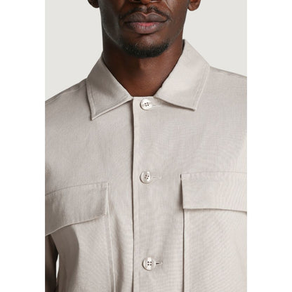 Cappotto beige in lyocell Calvin Klein