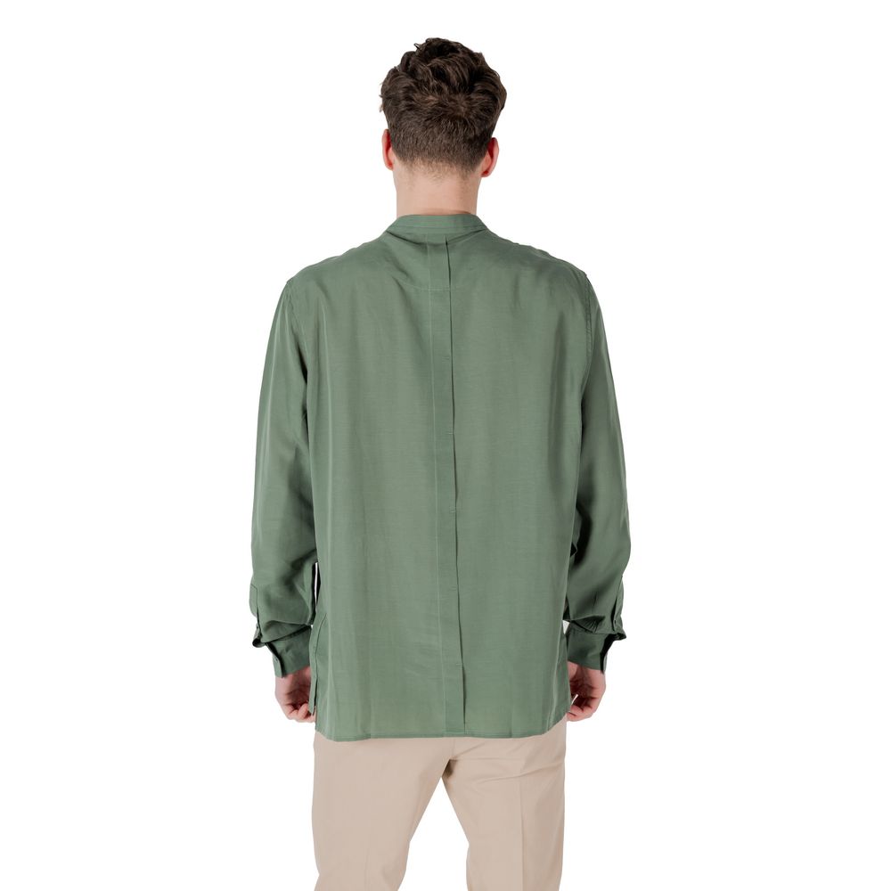 Camicia bicolore in lyocell Antony Morato