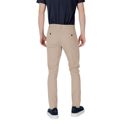 Pantaloni skinny in cotone beige Antony Morato